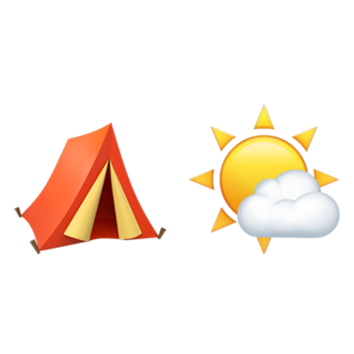 ⛺🌤 Emoji Domain iOS rendering